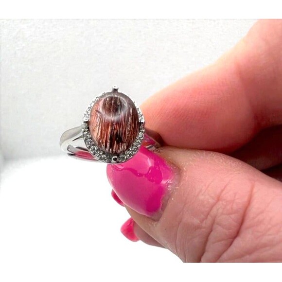 Beautiful Rutilated Quartz Ring - Picture 3 of 5